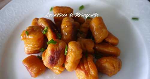 Gnocchis de patate douce