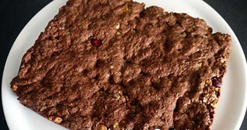 Brownie chocolat courgette