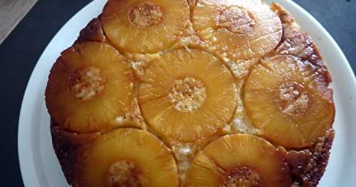 Gâteau renversé à l'ananas (#FDMD)