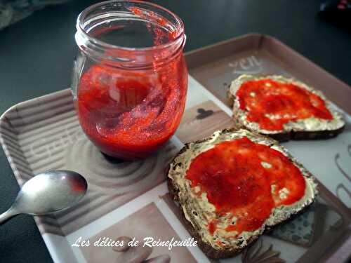 Confiture de fraises