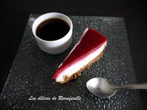 Cheesecake végétal  aux fruits rouges 