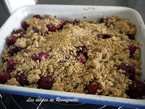 Crumble de cerises