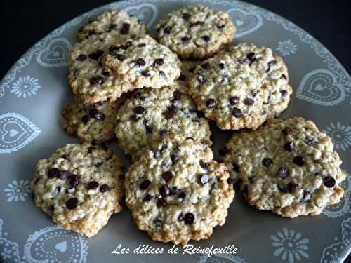 Cookies avoine et chocolat