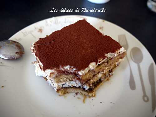 Gâteau végétal façon tiramisu