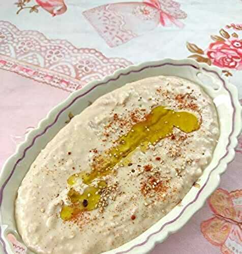 Houmous de haricots blancs