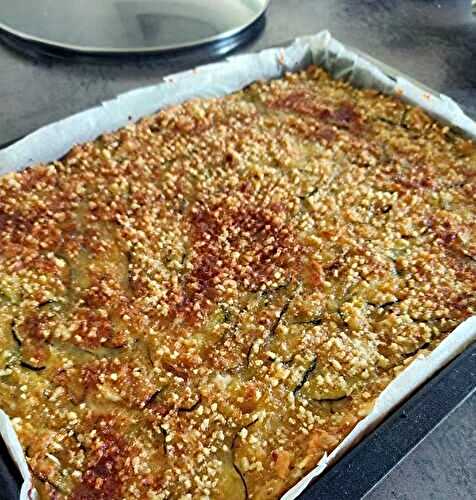 Scarpaccia de courgettes