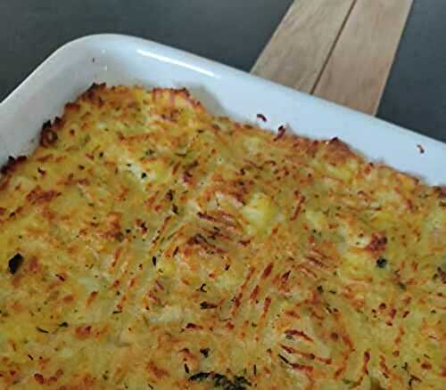 Gratin végétal façon brandade