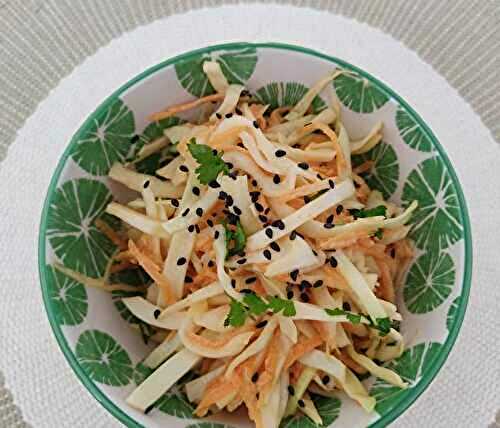 Salade de chou à la japonaise 