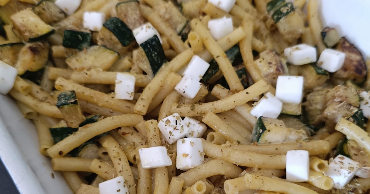Gratin de macaronis aux courgettes