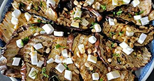 Salade d'aubergines grillées