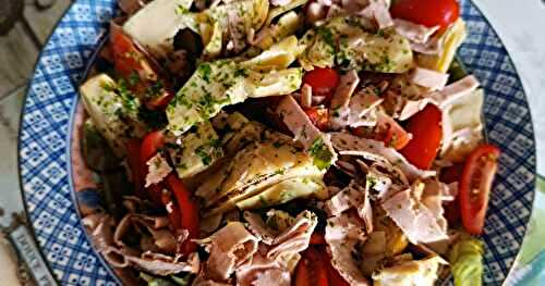 Salade de cœurs d'artichauts