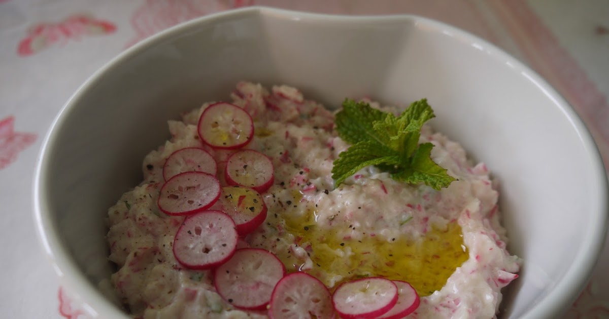 Tzatzíki de radis