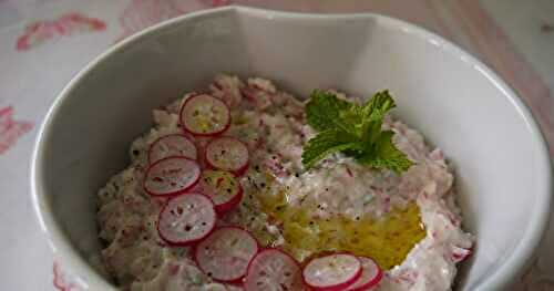 Tzatzíki de radis
