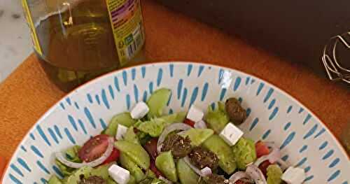 La horiatiki ou salade Grecque