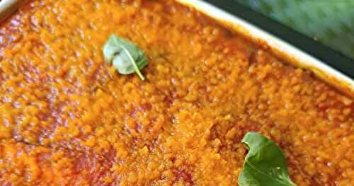 Parmigiana de courgettes