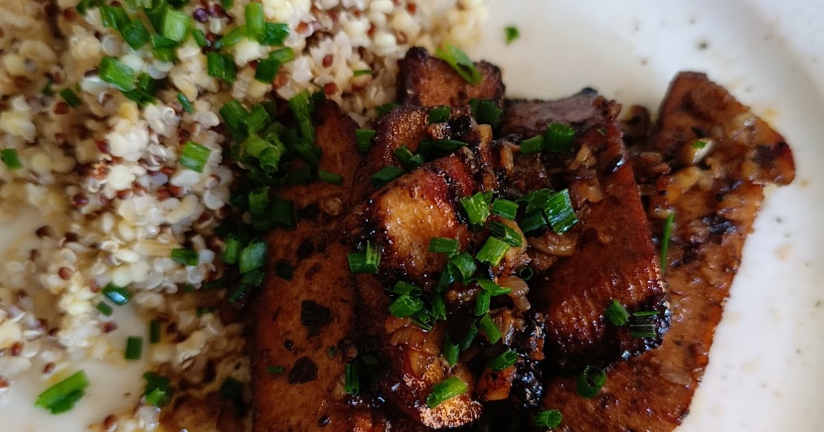 Tofu garlic butter