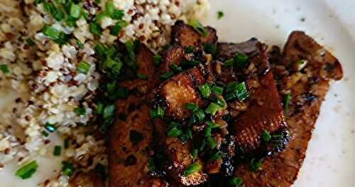 Tofu garlic butter