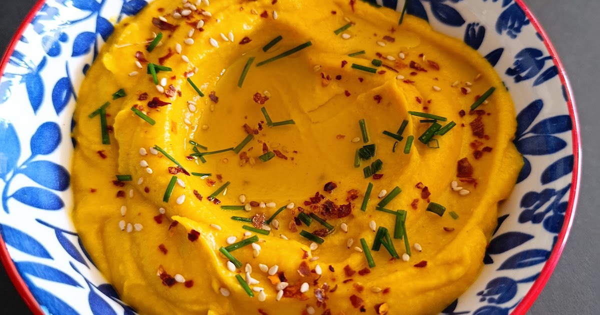 Houmous à la butternut rôtie