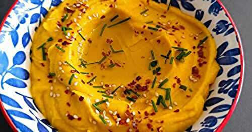 Houmous à la butternut rôtie