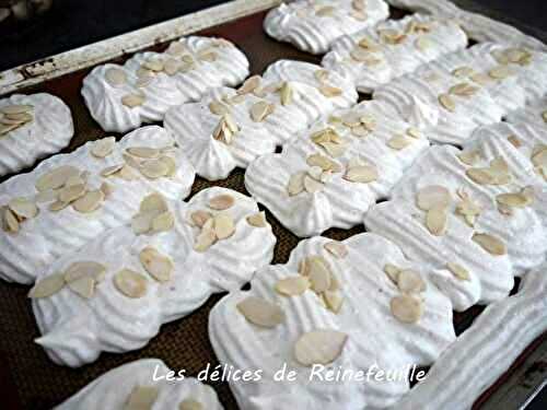 Meringues végétales aux amandes