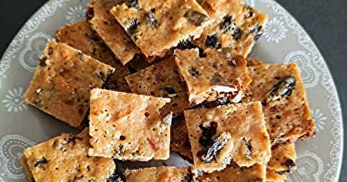 Croquants caramélisés aux fruits secs