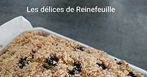 Gâteau moelleux aux myrtilles