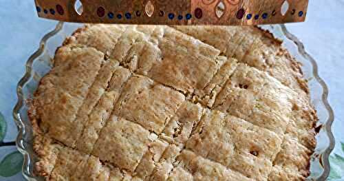 Galette des rois bretonne à la fleur d'oranger (100% végétale)