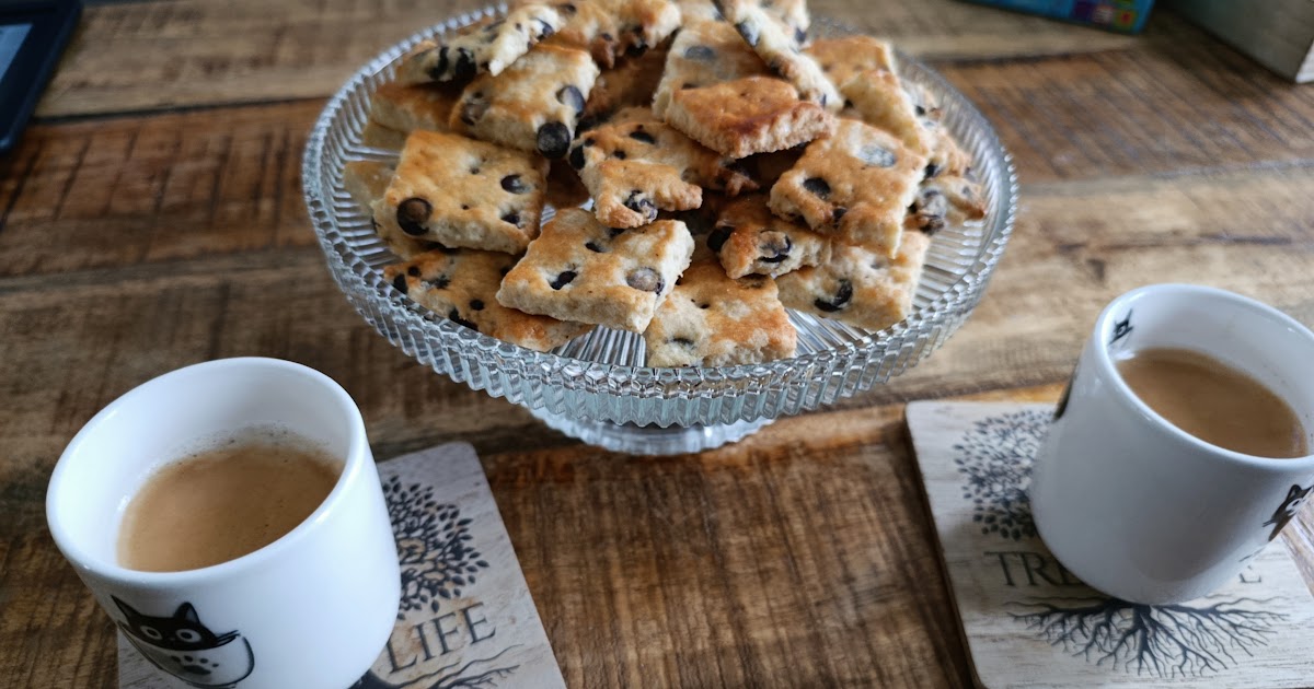 Petits sablés aux pépites de chocolat