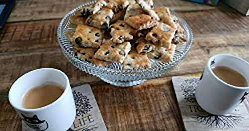Petits sablés aux pépites de chocolat