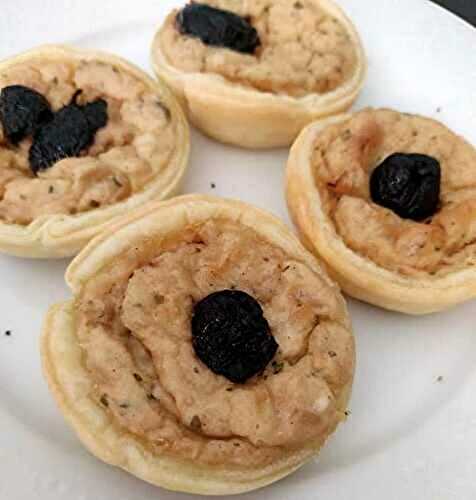 Tartelettes au thon végétal
