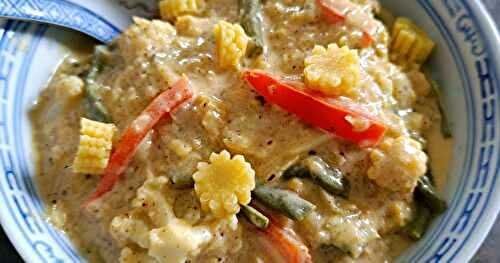 Curry rouge de légumes