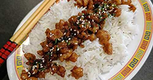 Protéines de soja à la coréenne