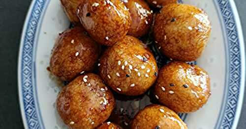 Boulettes de riz  croustillantes (recette anti gaspillage)