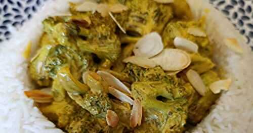 Curry de brocolis