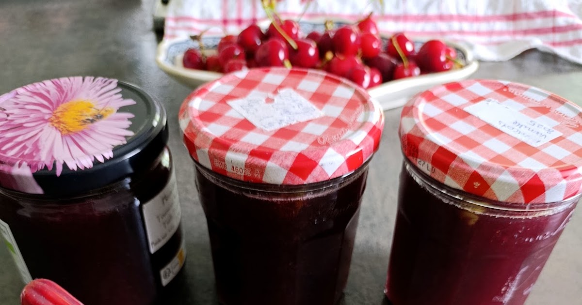 Confiture de cerises au thermomix