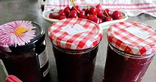 Confiture de cerises au thermomix