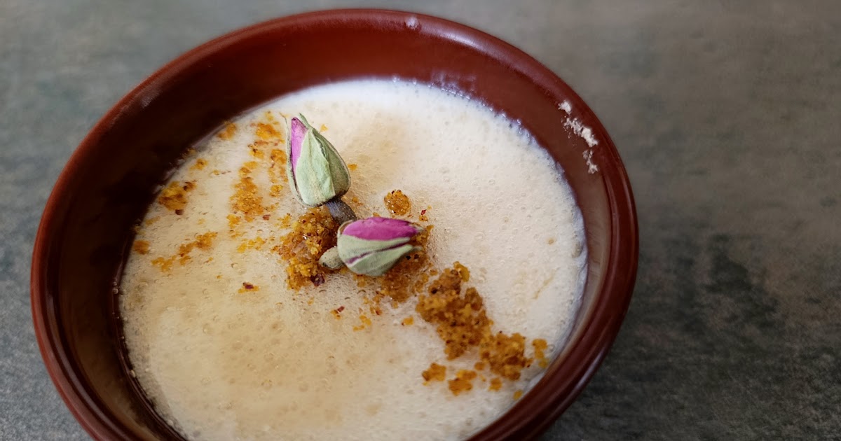 Flan libanais à la fleur d'oranger (vegan)