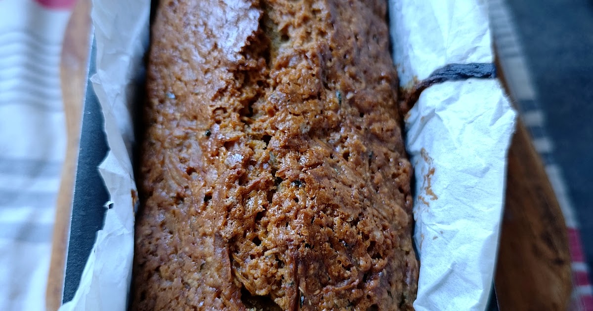 Cake sucré  aux courgettes (vegan)