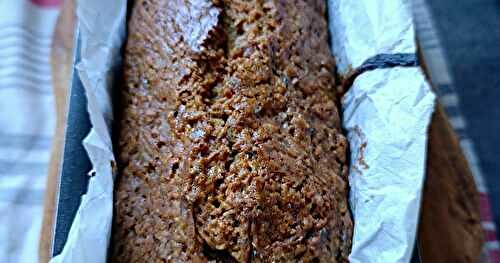 Cake sucré aux courgettes (vegan)