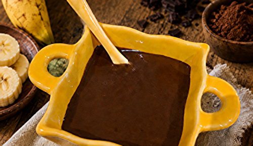 Crèmes chocolat bananes à la cannelle