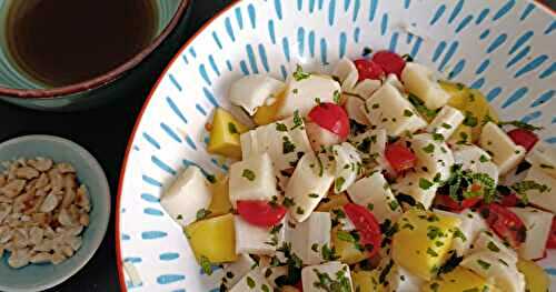 Salade de mangue et cœurs de palmier