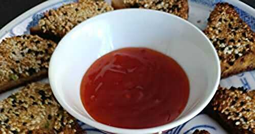 Toasts végétaliens, façons toasts aux crevettes et sésame