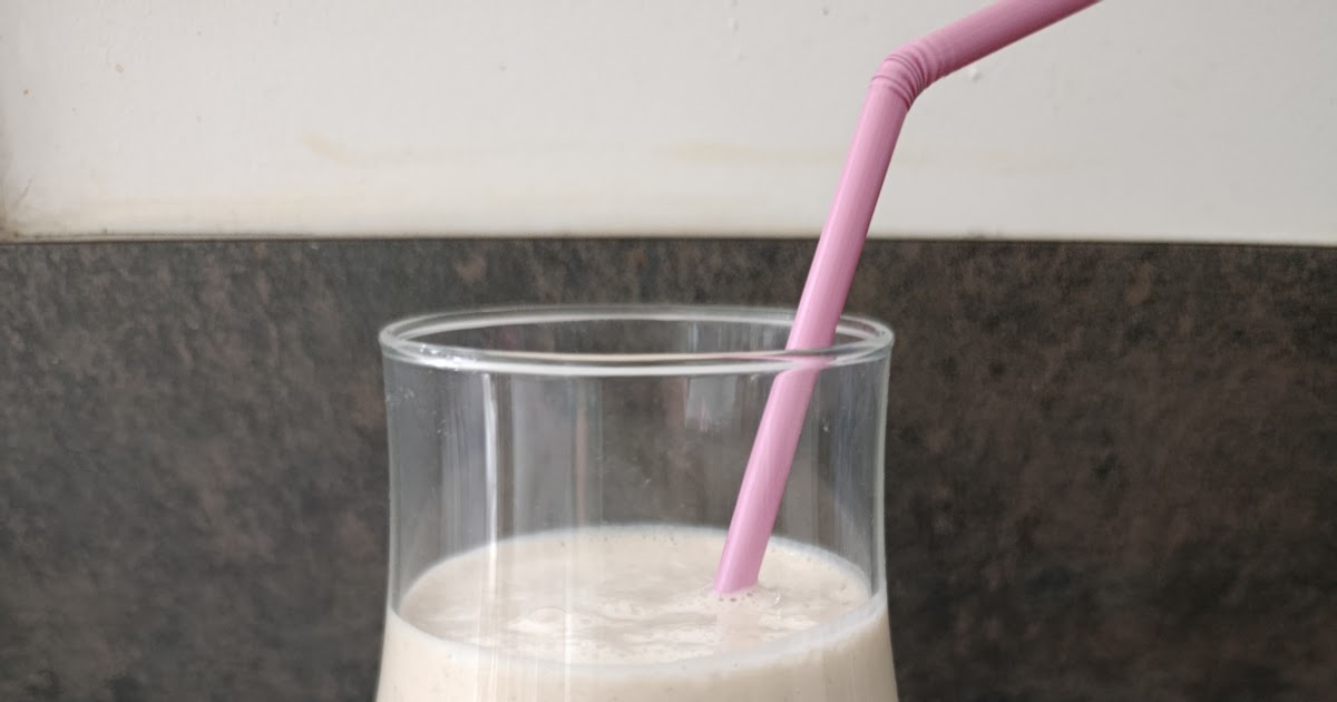 Smoothie à la poire et à l'avoine