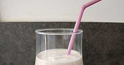Smoothie à la poire et à l'avoine
