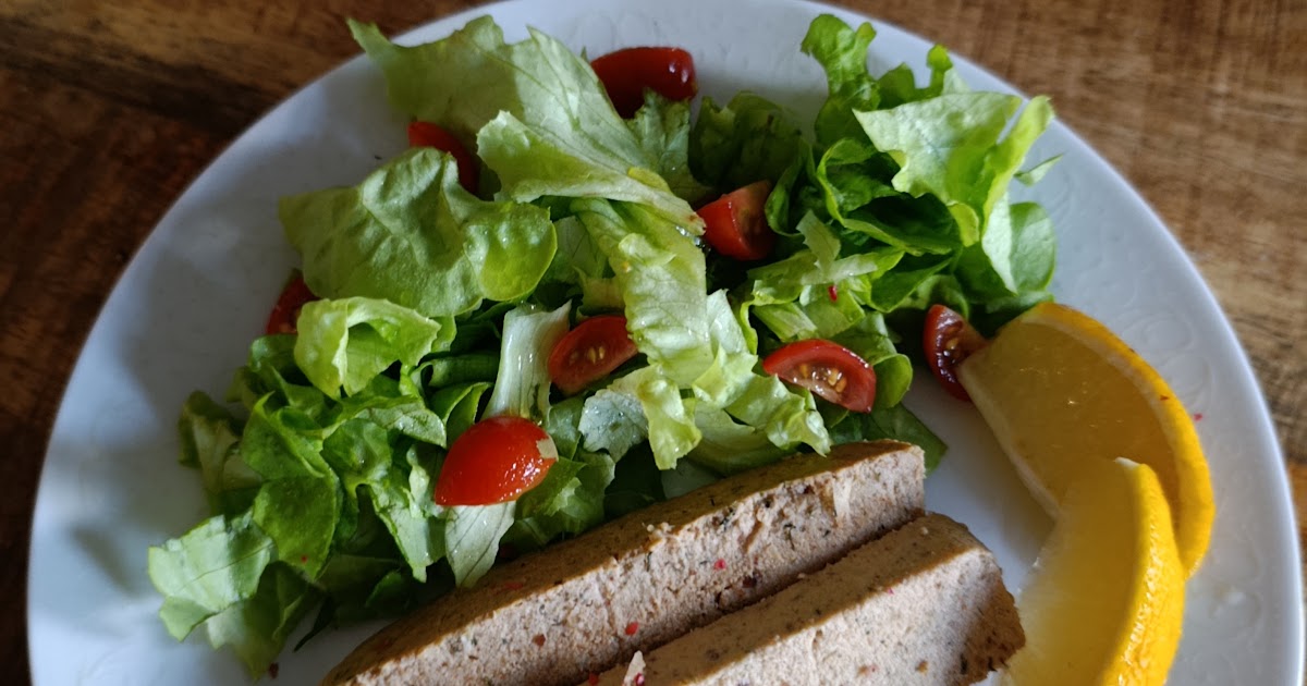 Terrine de tofu fumé iodé