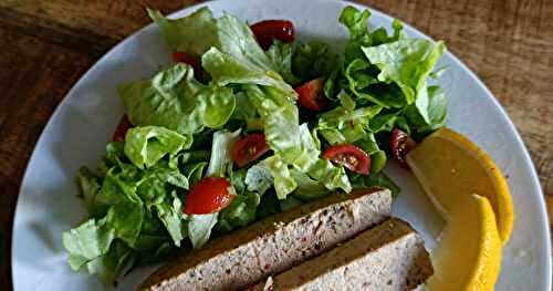Terrine de tofu fumé iodé
