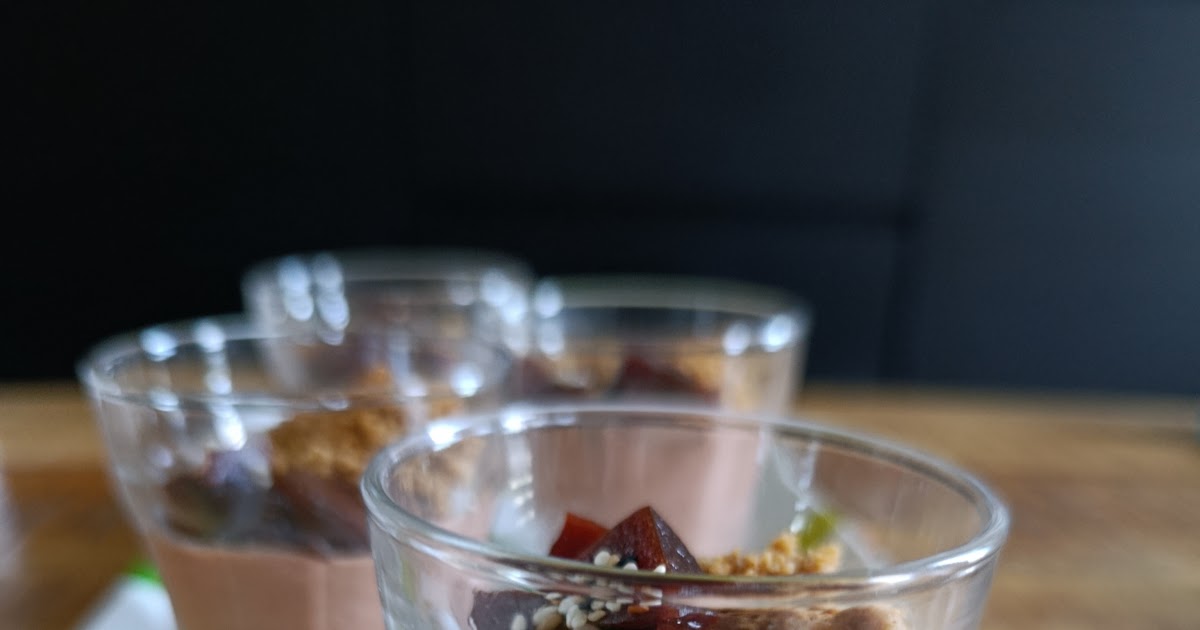 Verrines aux betteraves et au tahini