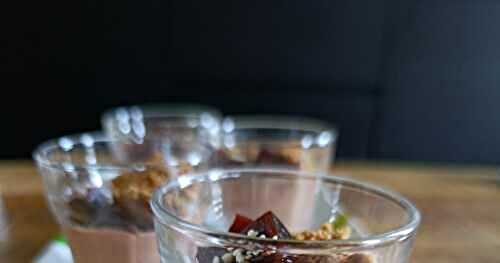 Verrines aux betteraves et au tahini