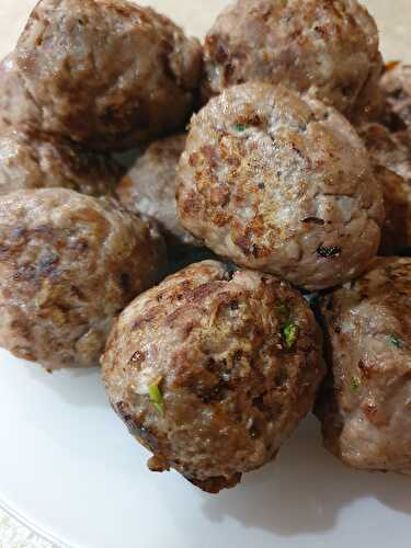 BOULETTES DE BOEUF À LA MENTHE FRAÎCHE 🍃