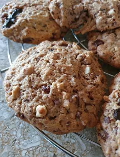 COOKIES🍪 AUX PÉPITES DE CHOCOLAT 🍫 ET NOISETTES